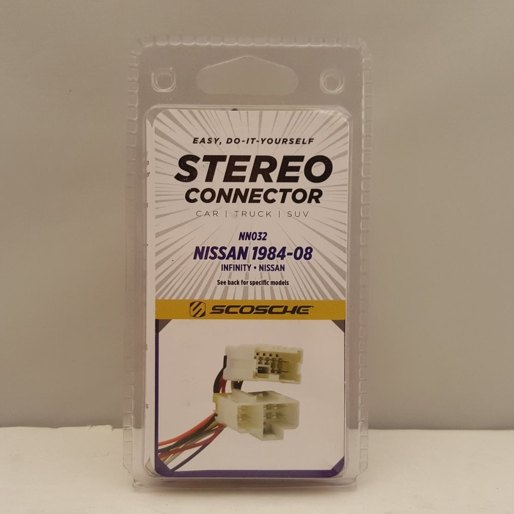 SCOSCHE DIY Stereo Connector / Wiring Harness for Car Stereo | NN032  🆕